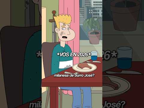 Milanesa de burro 🫏 #argentina #animacion #comedia